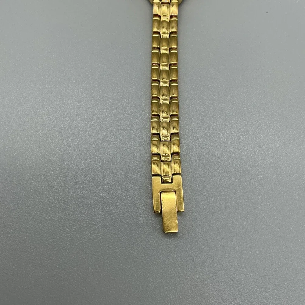 Caravelle By Bulova Womens Watch 18mm Gold Tone 44L33 New Battery 6.5